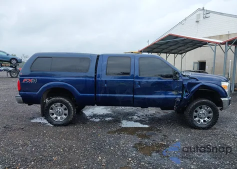 2012 Ford F-250 Lariat z USA, uszkodzony, nr VIN 1FT7W2BT8CED12171